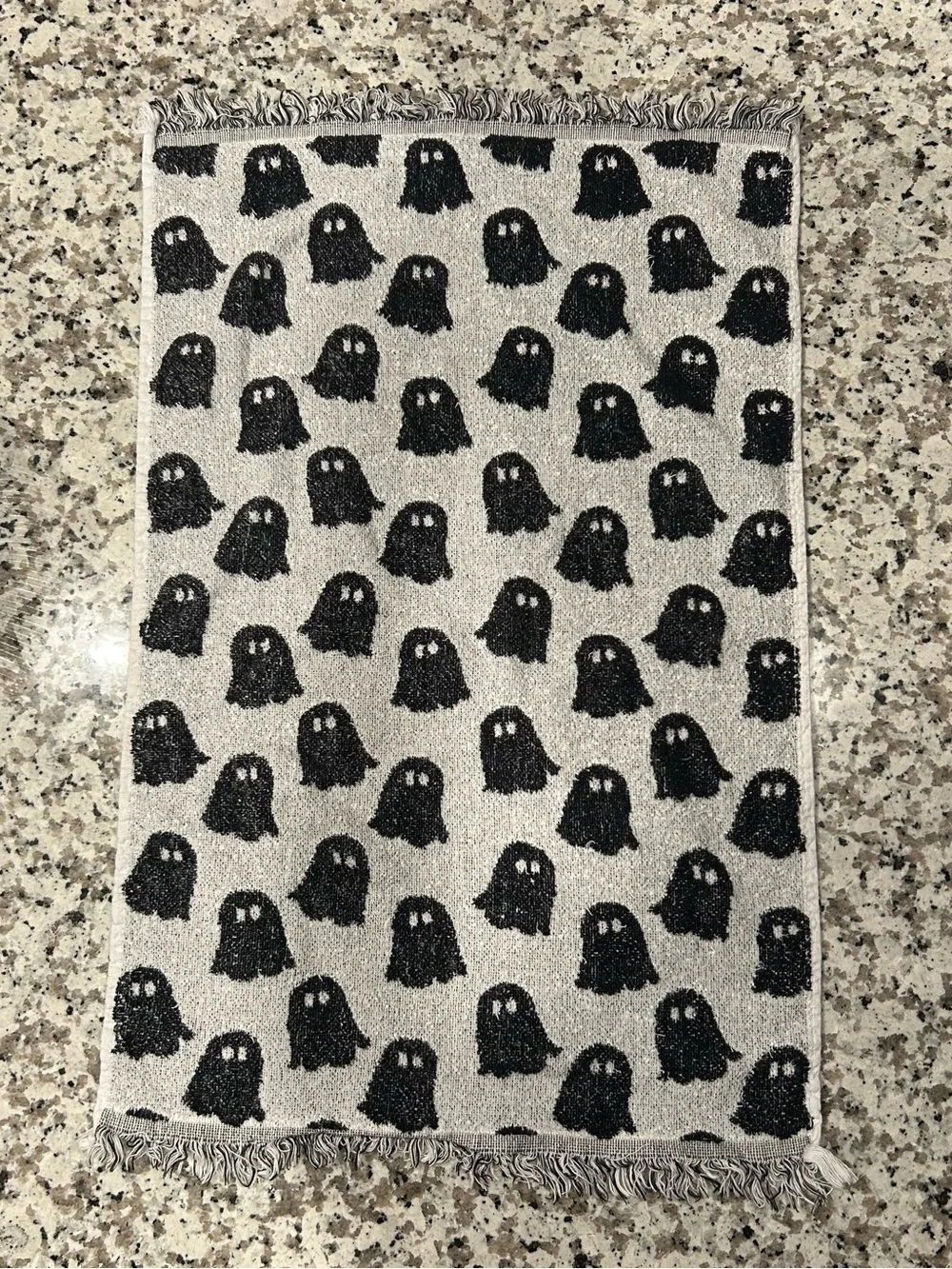 halloween ghost kitchen towels